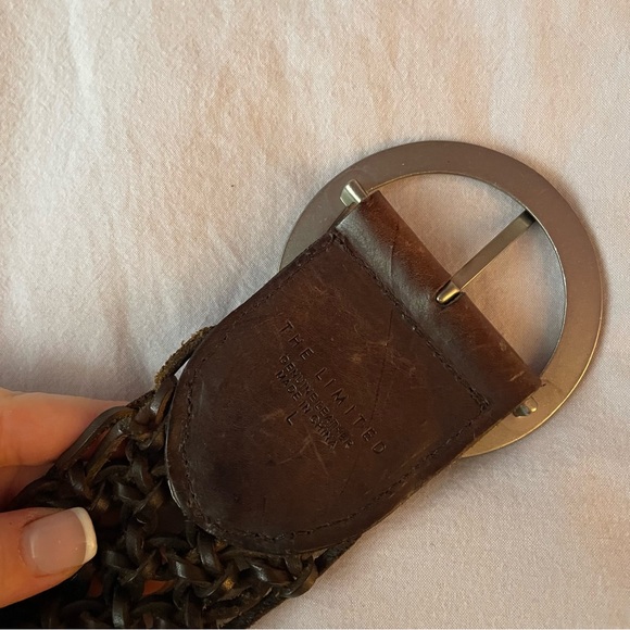 macrame leather belt main image 4